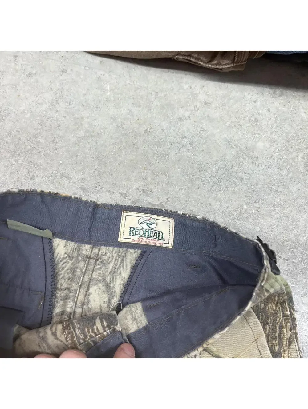 vintage redhead realtree baggy fit made in usa hunting cargo size 30 x 30